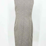 RED VALENTINO Women's Silver sheath Textured Size 6 Dress - Article Consignment