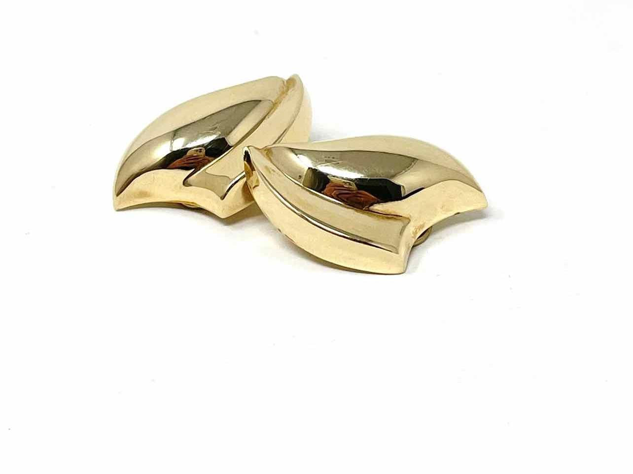 Hamilton Jewelers 14K Gold Clip-ons - Article Consignment