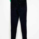 Levi's Women's Black Mile High Super Skinny Denim High Waisted Size 26/2 Jeans - Article Consignment