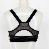 Lululemon Women's Black/Blush Lace Cut Size 32 Sports Bra - Article Consignment