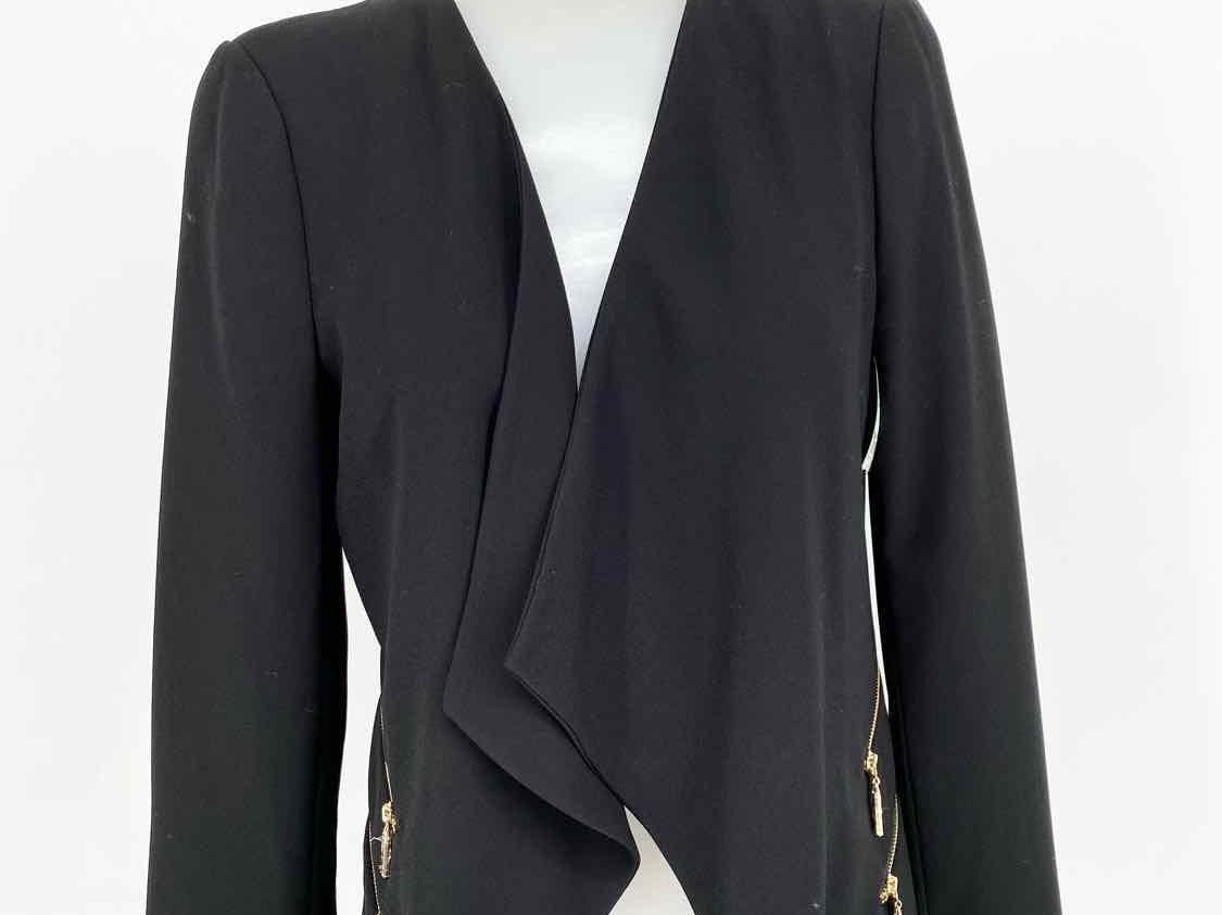 IVANKA TRUMP Women's Black Blazer Professional Size 6 Jacket - Article Consignment
