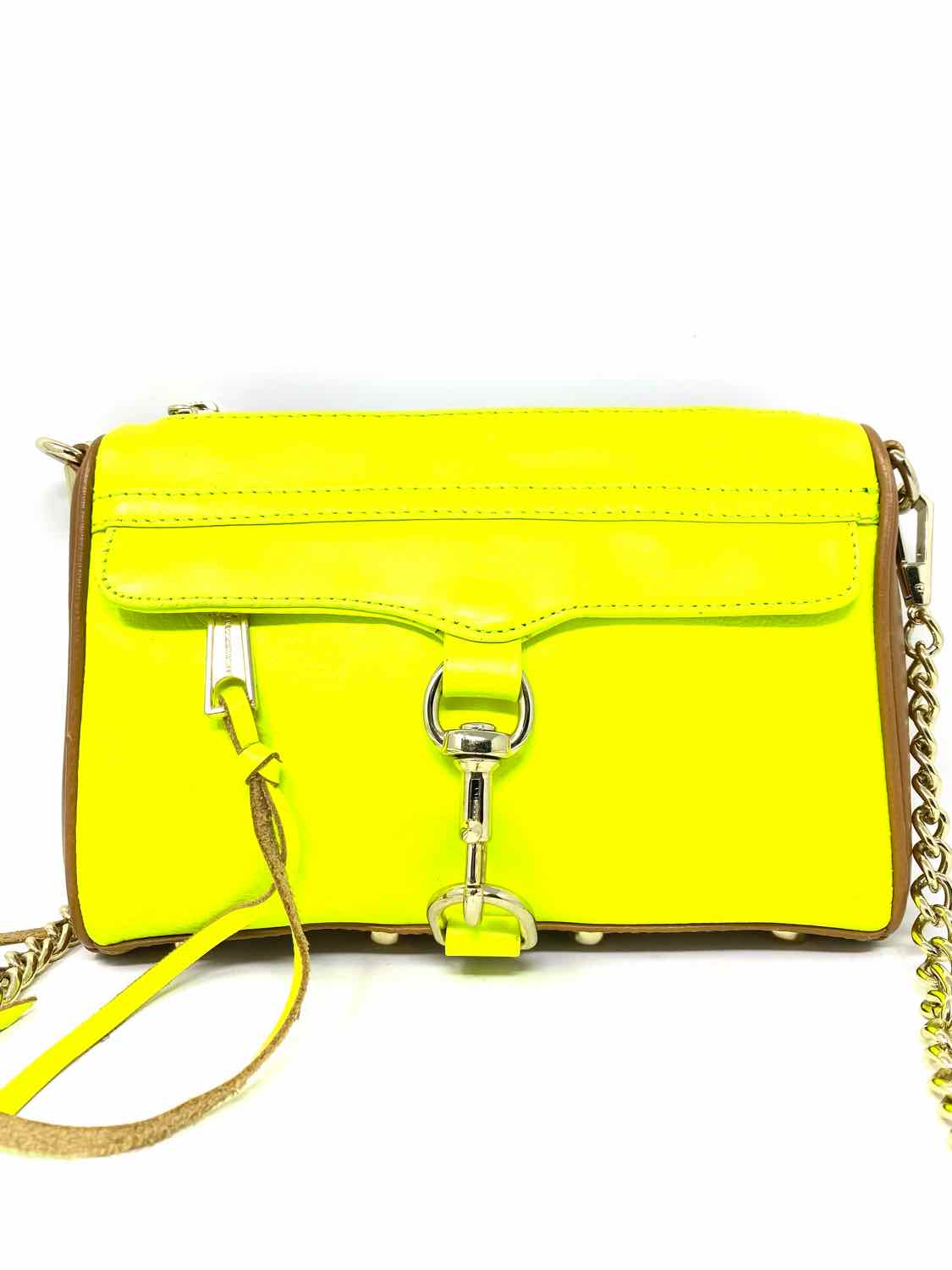 Rebecca minkoff cheap neon yellow bag