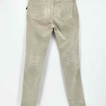 rag & bone Women's Beige Low-Rise Skinny Corduroy Size 27/4 Jeans - Article Consignment