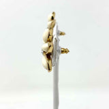 Kate Spade Ivory/Gold Stud Flower Earrings - Article Consignment