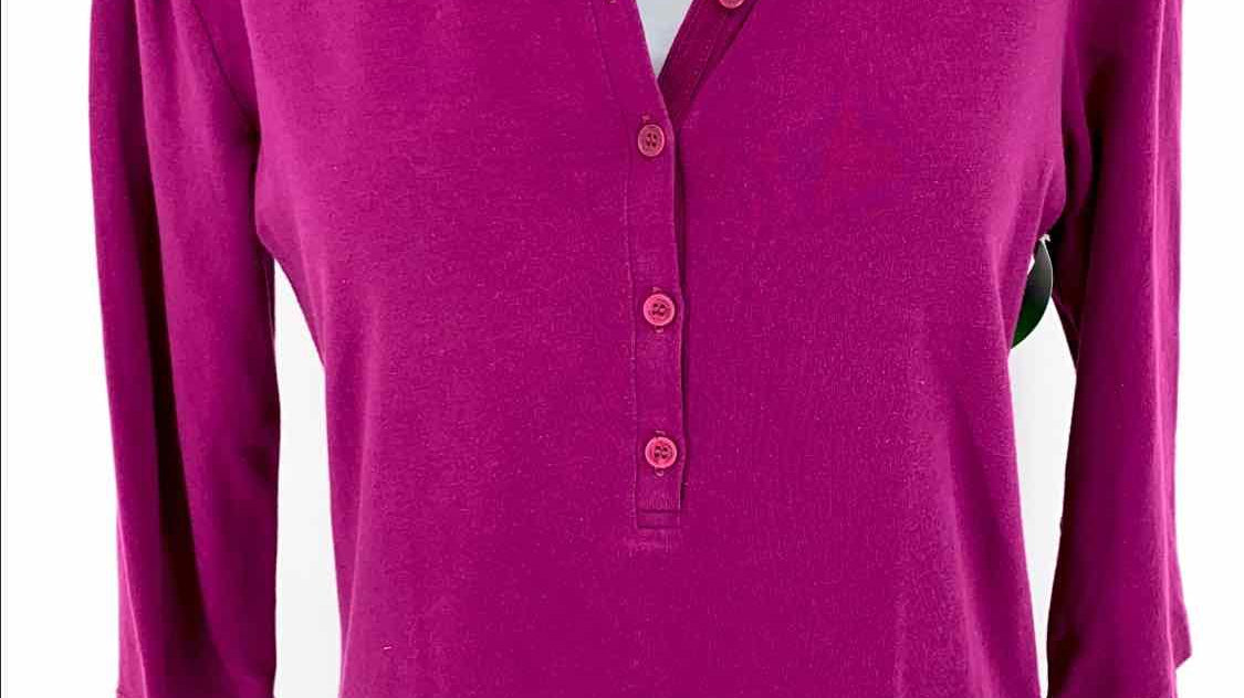 BURBERRY BRIT Size M Magenta Polos - Article Consignment