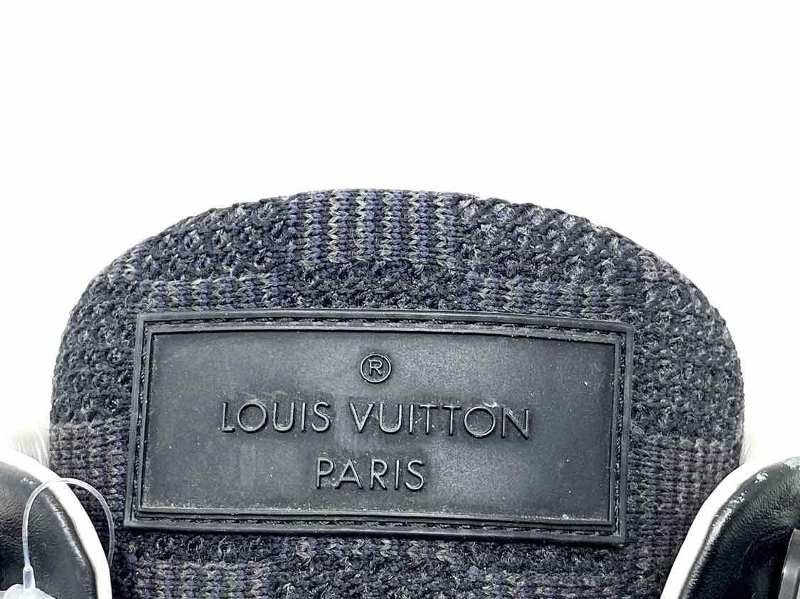 LOUIS VUITTON Men's Black heather Italy Shoe Size 10.5 Sneakers - Article Consignment