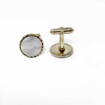 Anson Ivory Circle MotherOfPearl Cuff Links - Article Consignment