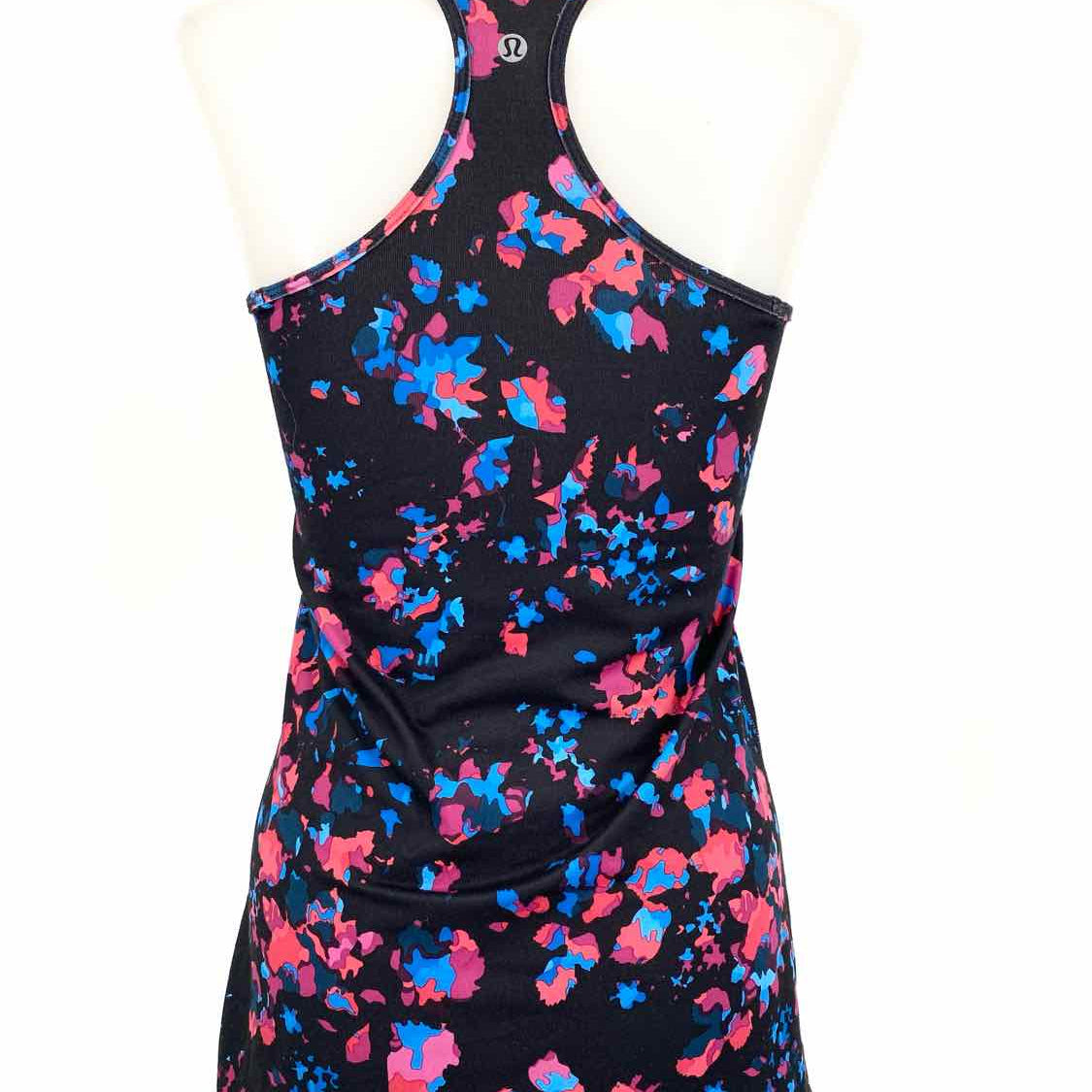 Lululemon Cool Racerback Women's Black/Blue/Pink Size 6 Sleeveless W1J68S