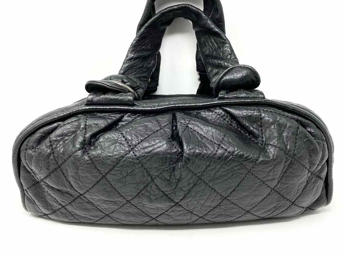 chanel black satchel bag