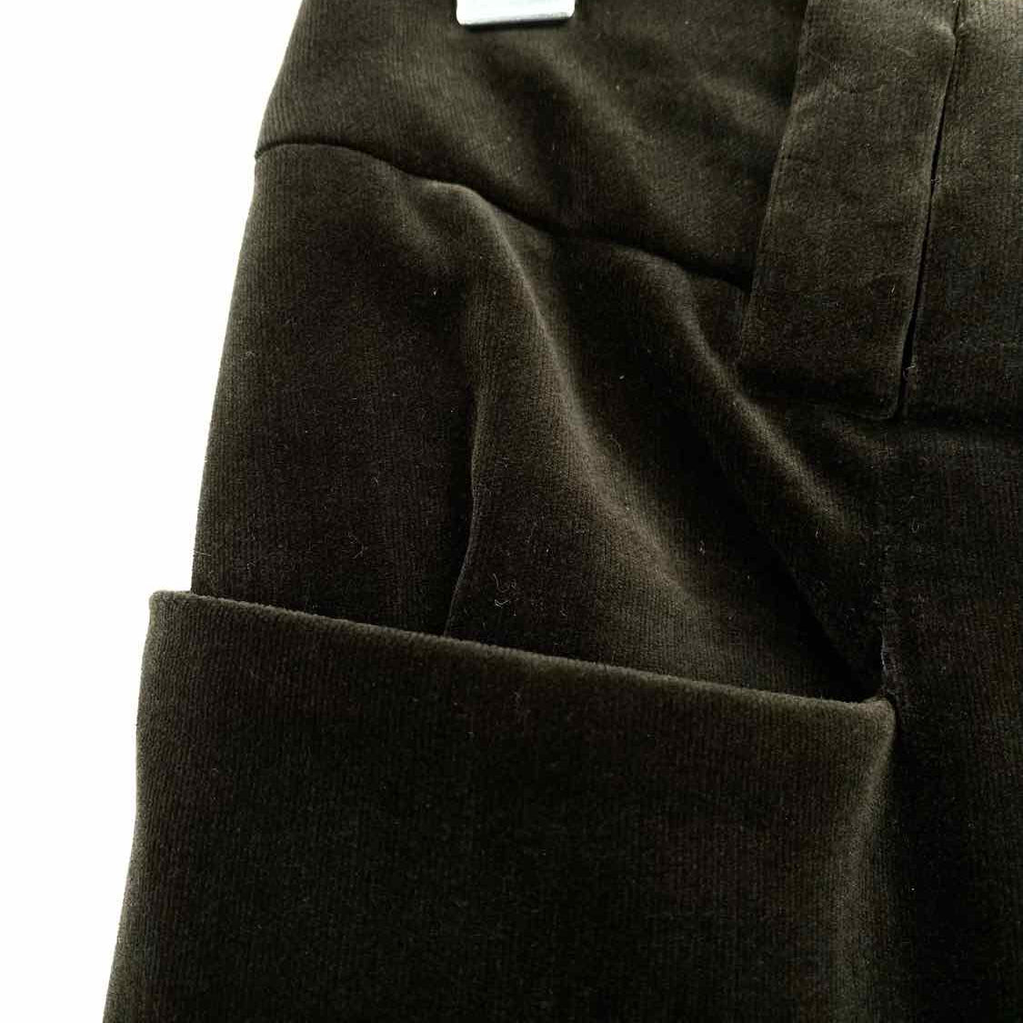 DOLCE & GABBANA Women's Heather Straight Cotton Suede Size 38/2 Pants