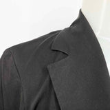 Donna Karan Women's Charcoal Blazer Italy Size 4 Jacket - Article Consignment