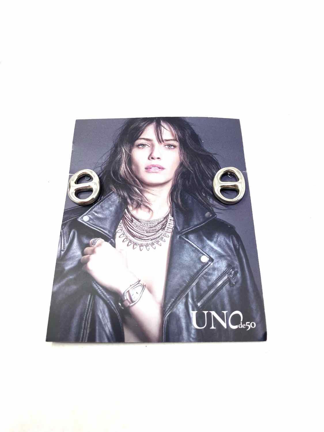 Uno De 50 Silver Link Earrings - Article Consignment