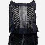 kulson Size S Black Lace Trim Sleeveless - Article Consignment