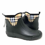 Burberry Men's Black Nova Check Shoe Size 41/11 Boots - Article Consignment