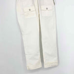 Burberry Women's White Luxury Size XS Pants - Article Consignment