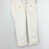 Burberry Women's White Luxury Size XS Pants - Article Consignment