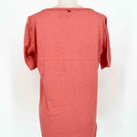 Lululemon Women's Coral T-shirt Spotted Size 6 Short Sleeve Top - Article Consignment
