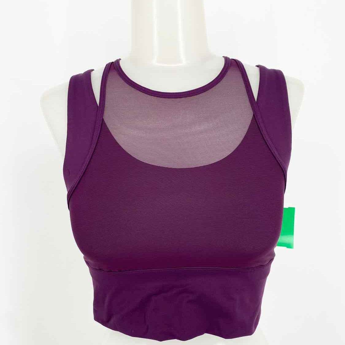 Lululemon Women's Purple Layered Size 6 Sports Bra - Article Consignment