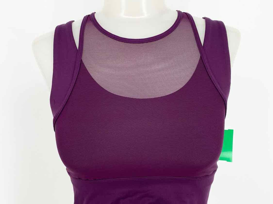 Lululemon Women's Purple Layered Size 6 Sports Bra - Article Consignment