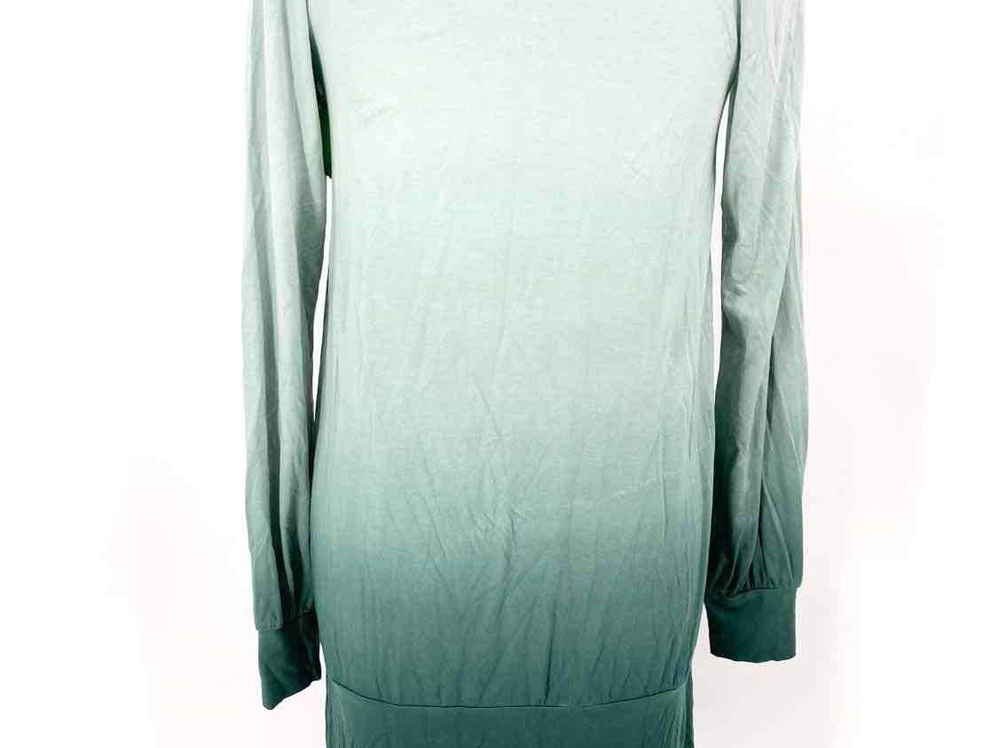 Lure Size XS Mint L/S Modal ombre Dress - Article Consignment
