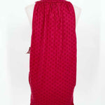 Language Los Angeles Women's Red Tank Jersey Embellished Size S Sleeveless - Article Consignment