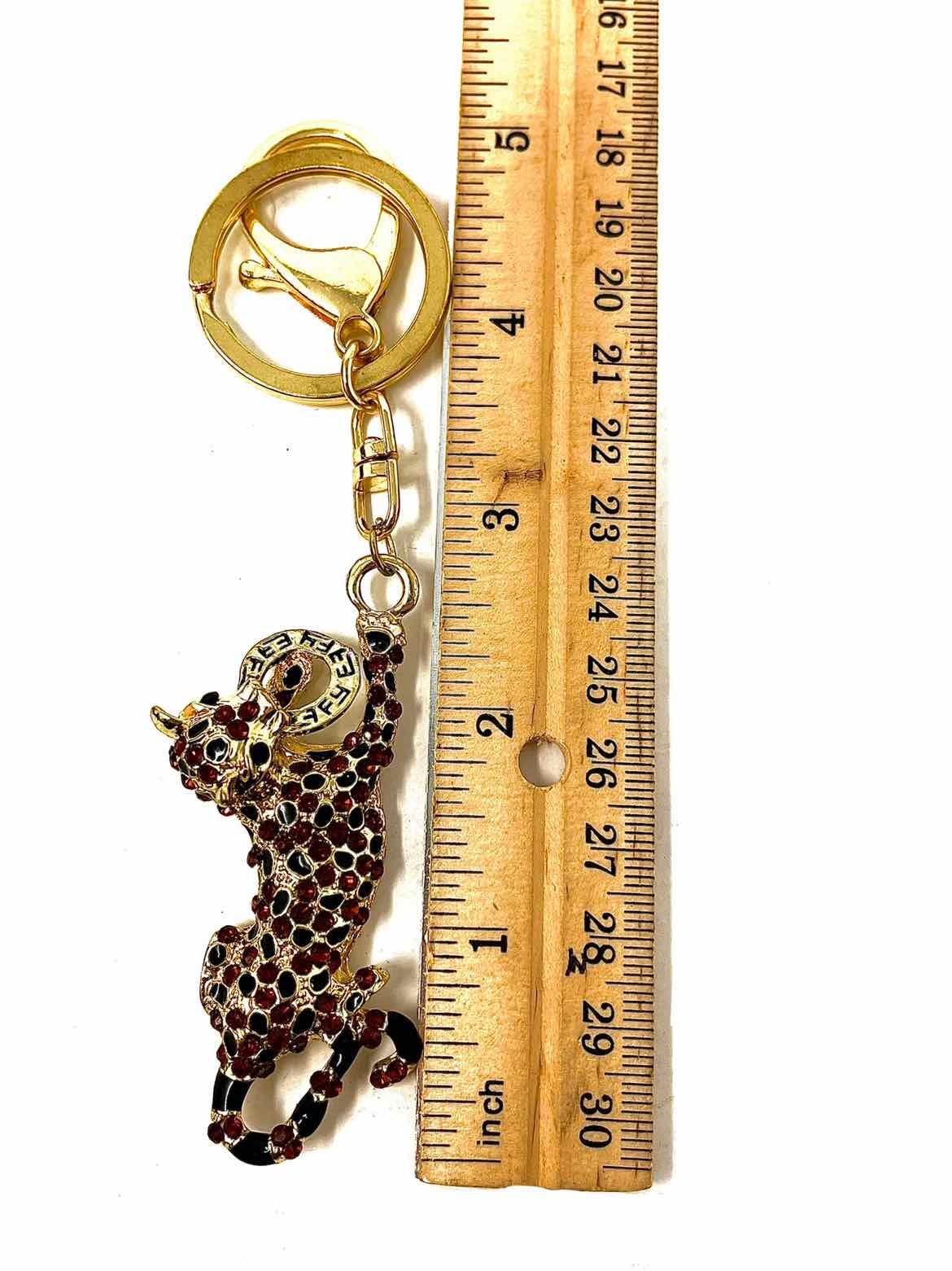 EFFY Gold-tone Rhinestone Key Chain - Article Consignment