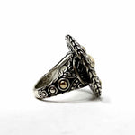JOHN HARDY .925 Silver/Gold Round Ring- Size 6.75 - Article Consignment
