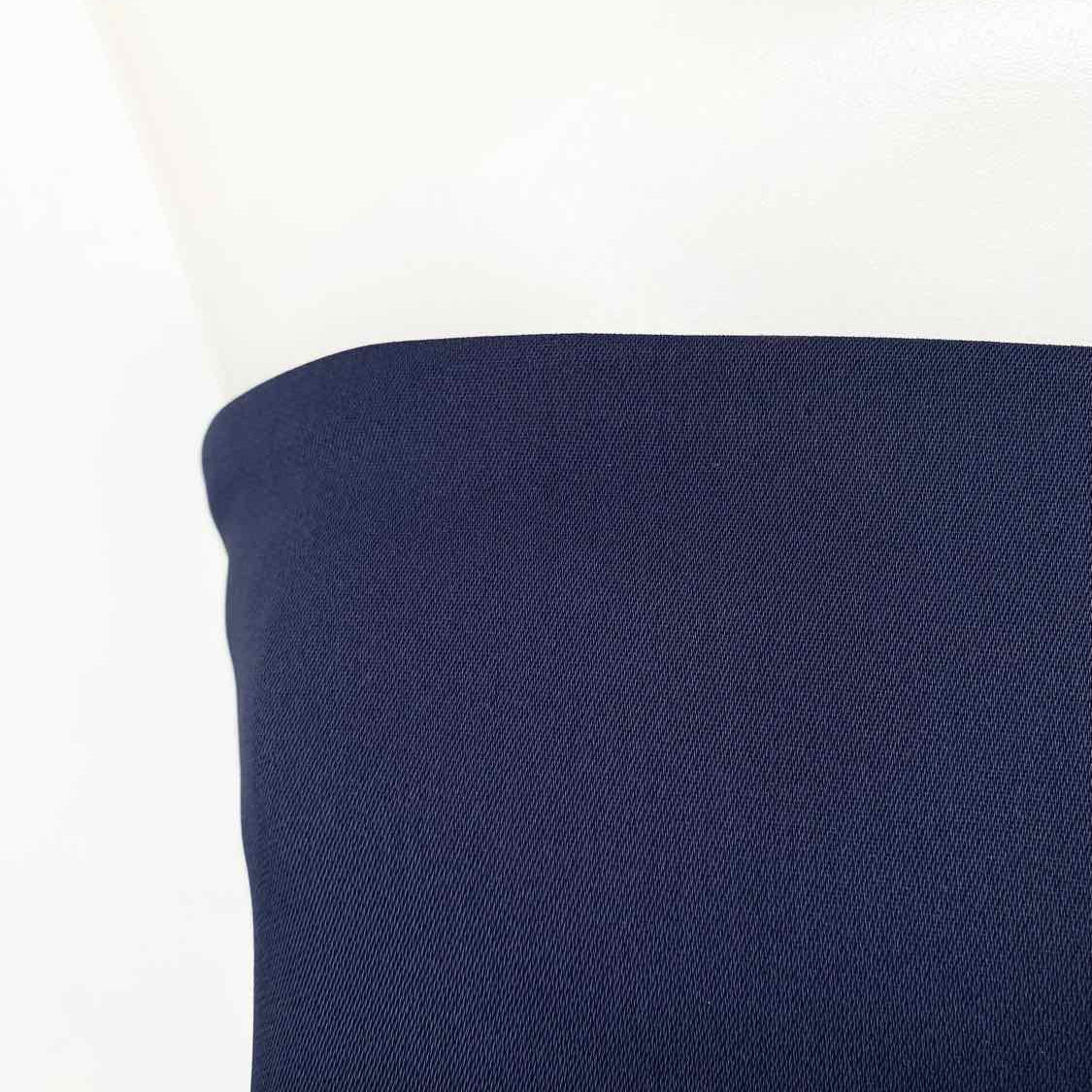 INTERMIX Women's Navy Size S Strapless Rayon Blend Made in USA Sleeveless