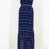 Joie Women's Navy Print High Neck Abstract Size S Dress - Article Consignment
