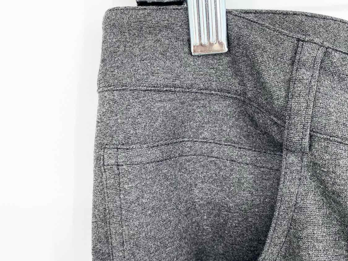 ST. JOHN Women's Gray Straight heather Size 10 Pants - Article Consignment