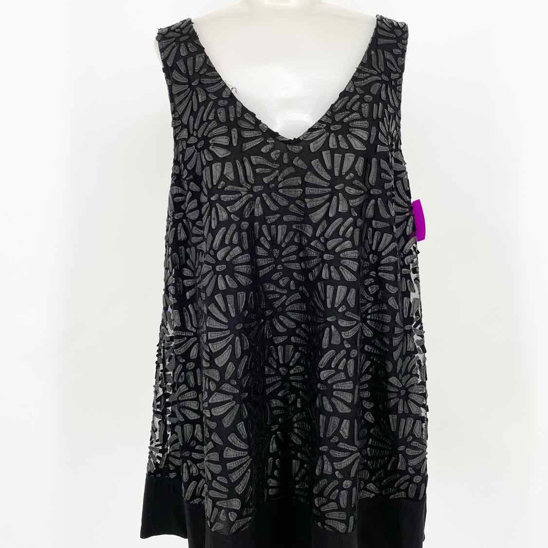 PlentyByTracyReese Women's Black Oversized Size S Sleeveless - Article Consignment