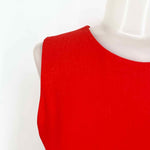 BCBG Max Azria Women's Cherry Red sheath Tuliped Size 0 Dress - Article Consignment