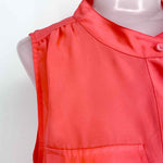 J Crew Women's Neon Red Tank Size 8 Sleeveless - Article Consignment