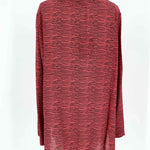 Marina Rinaldi Women's Red/Black Short Size 14 Long Sleeve - Article Consignment