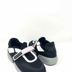 Prada Women's Black/Pink Mesh Size 35/5 Sneakers - Article Consignment