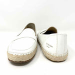 rag & bone Women's Ivory Loafer Leather Espadrille Size 37/7 Flats - Article Consignment