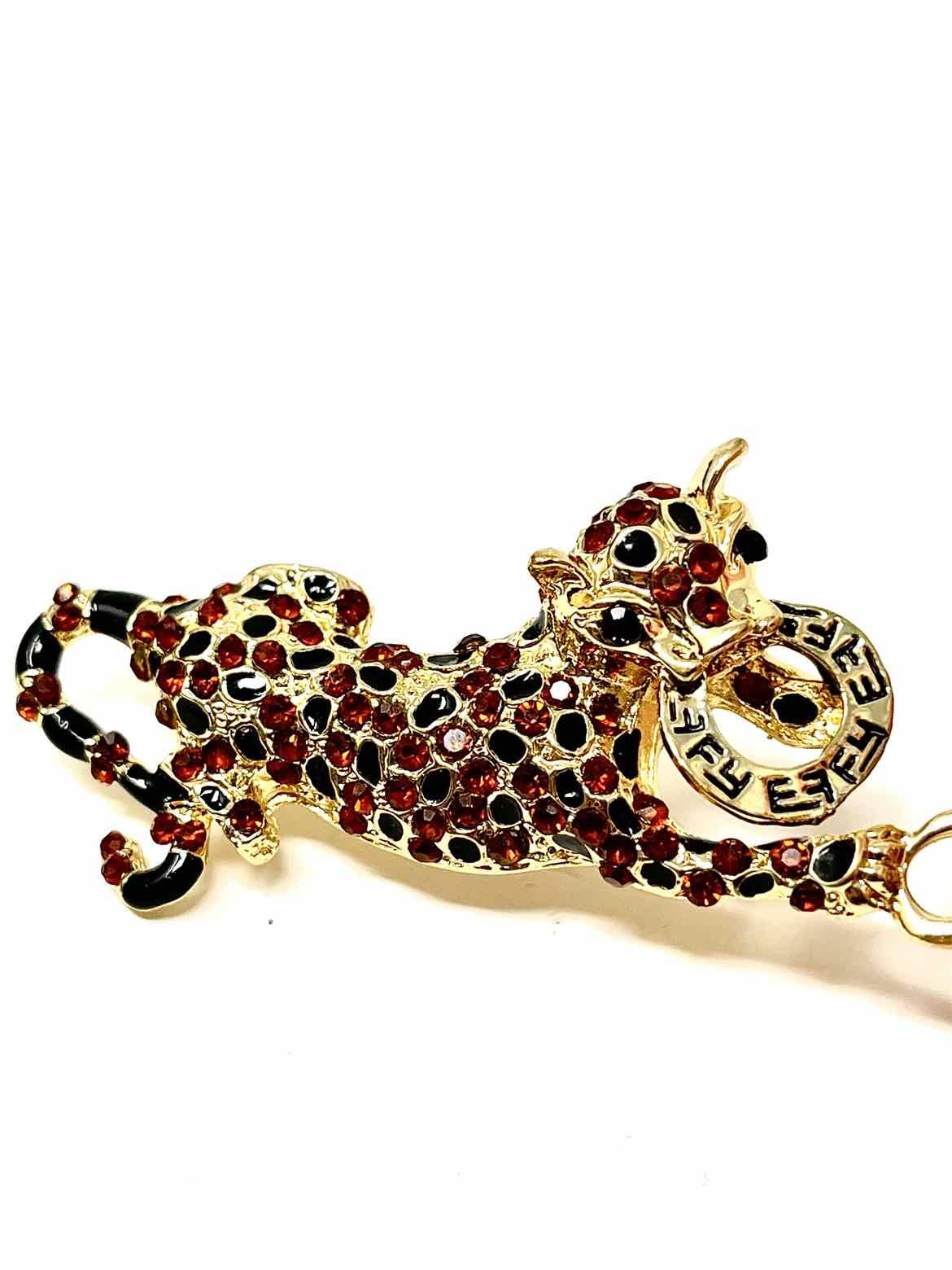 EFFY Gold-tone Rhinestone Key Chain - Article Consignment