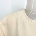 Mimmina Women's Cream Wool Size 44/XL Jacket - Article Consignment