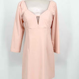 Lulus Women's Pink Long Sleeve Size S Dress - Article Consignment