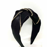 NoLLia Black Chain Headband - Article Consignment