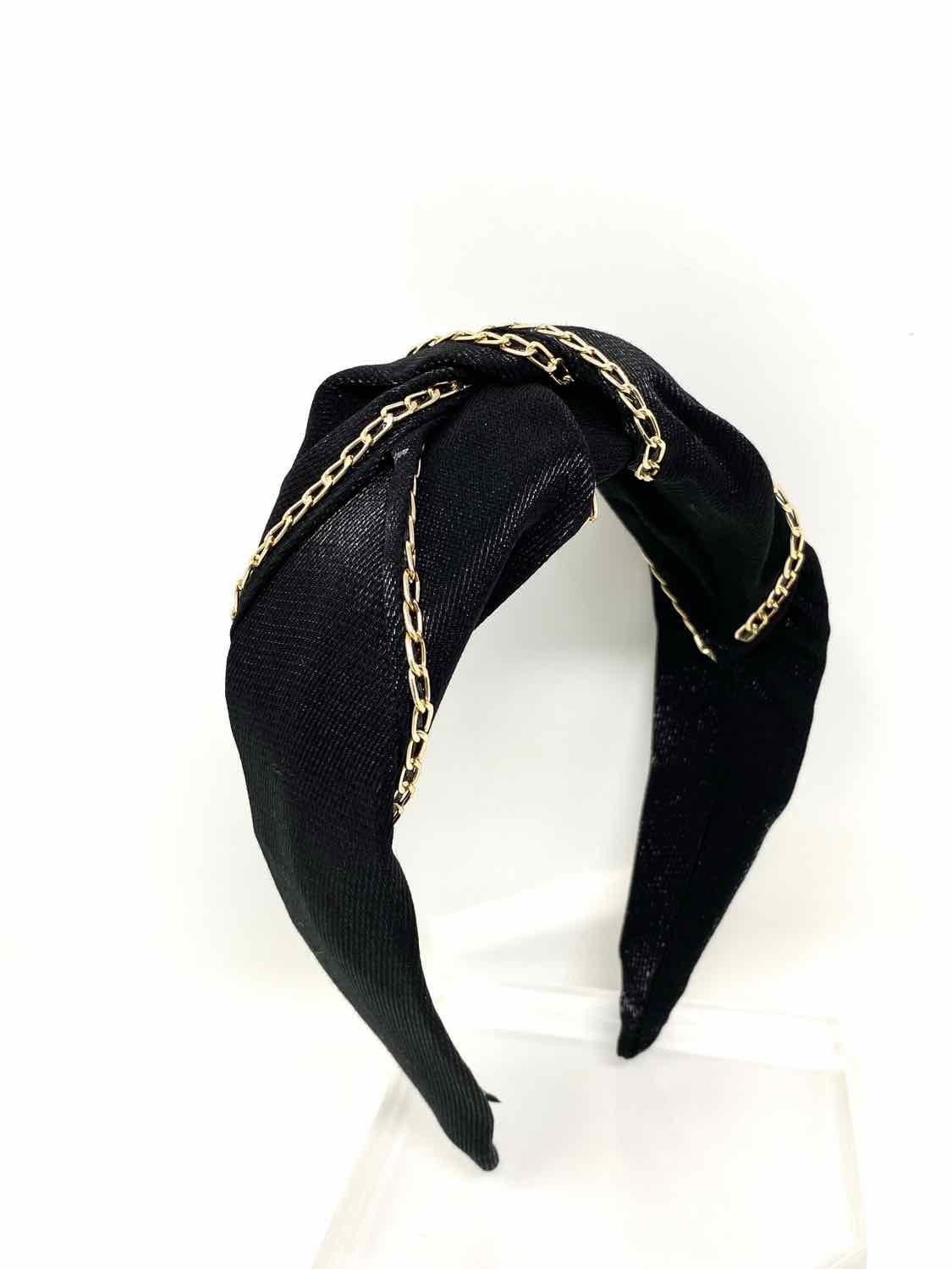 NoLLia Black Chain Headband - Article Consignment