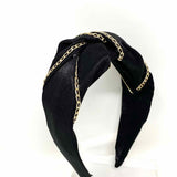 NoLLia Black Chain Headband - Article Consignment