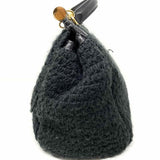 DOLCE & GABBANA Cotton Black crochet Satchel - Article Consignment