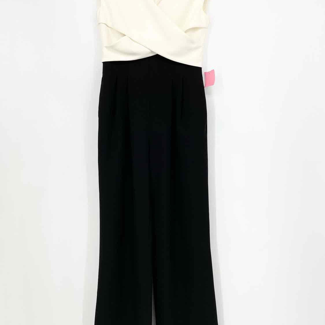 Eliza J Women's Black Sleeveless Size 2 Jump Suit - Article Consignment