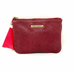 REBECCA MINKOFF Burgundy Leather Coin Purse - Article Consignment