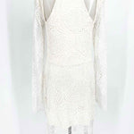 For Love & Lemons Size M Ivory sheath Lace Dress - Article Consignment