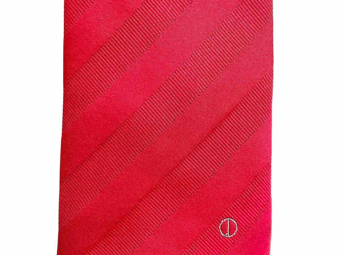 dunhill Red Necktie - Article Consignment