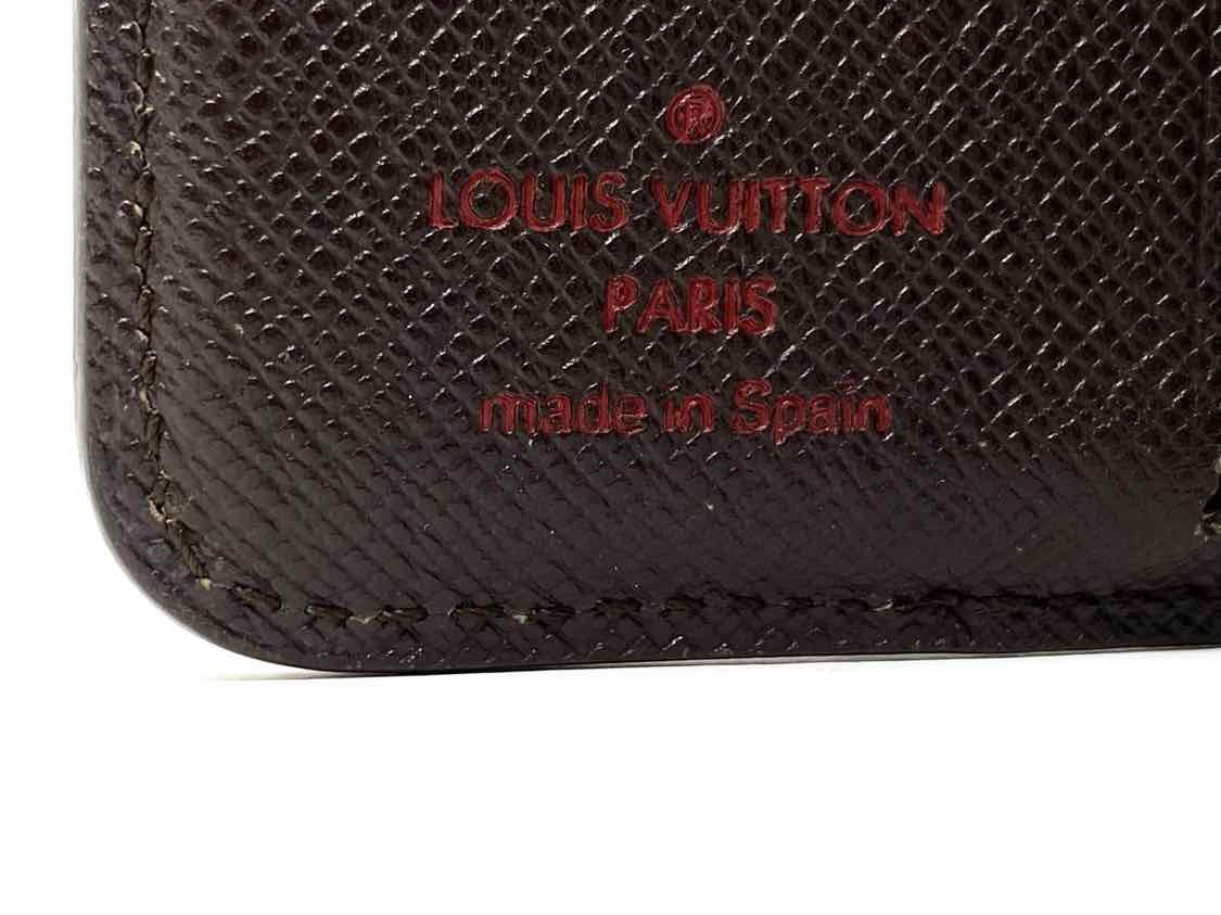 Louis Vuitton Normandy Compact Wallet Damier and Leather Brown 1623972