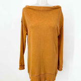 Pilcro & the Letterp Women's Orange tunic Size XS Oversized Sweatshirt - Article Consignment