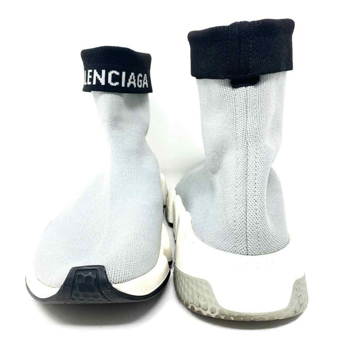 BALENCIAGA Speed Trainer Sock Men's Gray Size 7 Sneakers